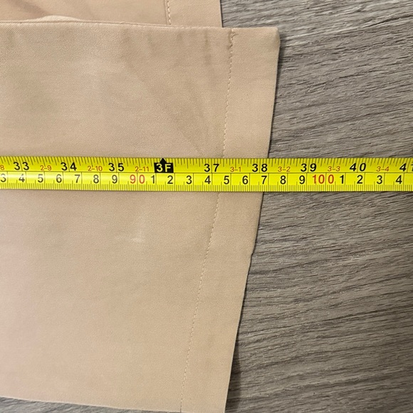 Nine West Open Front Duster Jacket In Beige Color - Picture 10 of 11